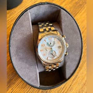 Citizen Eco-drive World Time A-T Mother Of Pearl Radio Controlled Watch